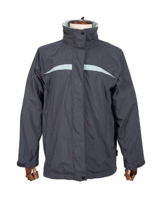 MAMMUT Dry Tech Jacket Gray Blue Men's Zip In System Size L