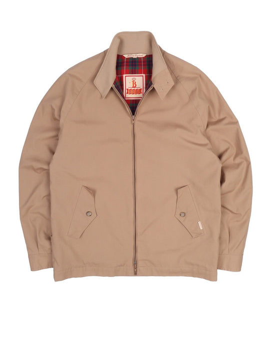 Men's BARACUTA Beige Classic Harington Blouson G4 Jacket Size 38 UK / 48 IT