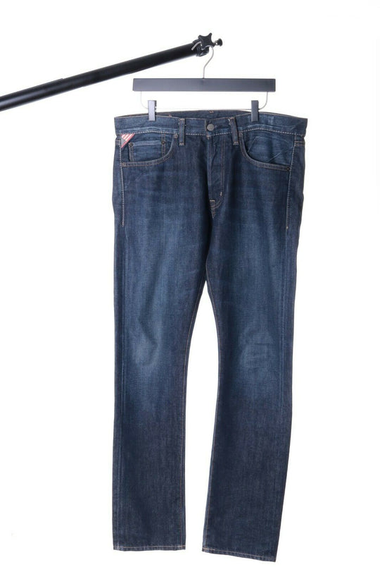 Men's RALPH LAUREN Denim & SUPPLY Navy Denim Slim Jeans Size W 32 L 32