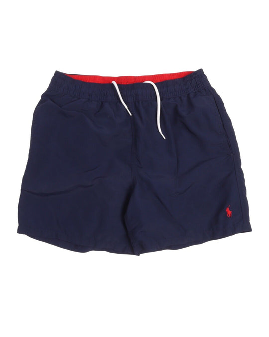 Polo RALPH LAUREN Shorts Navy Blue Nylon Men's Swimshorts Size M