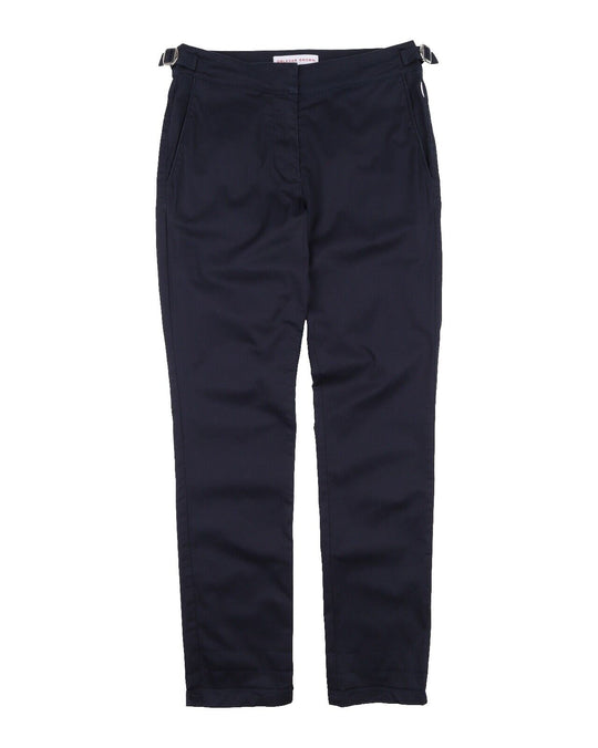 ORLEBAR BROWN Pants Navy Blue Cotton Women's Chino Size 38 IT