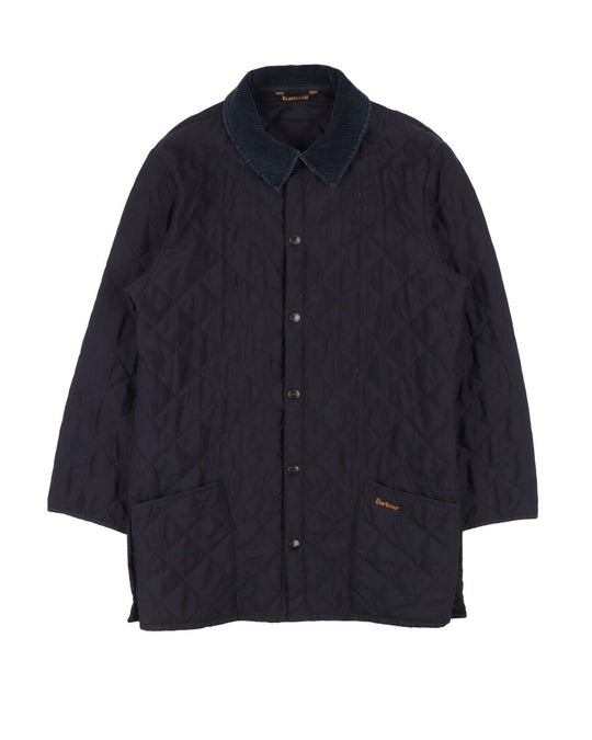 BARBOUR Eskdale Jacket Navy Blue Quilted Mens  Size S