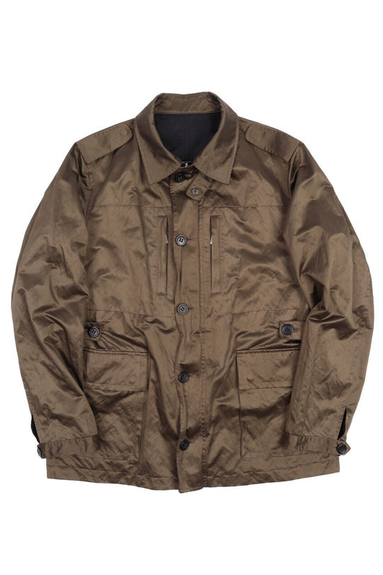 Men's ARMANI COLLEZIONI Reversible Multipocket Jacket Size IT 52 US 42
