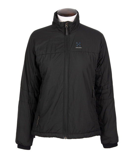 HAGLOFS Jacket Black  Insulated Outdoor Puffer Women's Size S