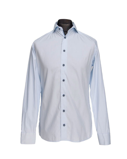 ETON Dress Shirt Blue Cotton Men's Button Up Slim Fit Size 40 / 15 3/4