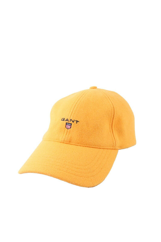 Men's GANT Yellow Wool Blend Logo Baseball Cap Hat One Size
