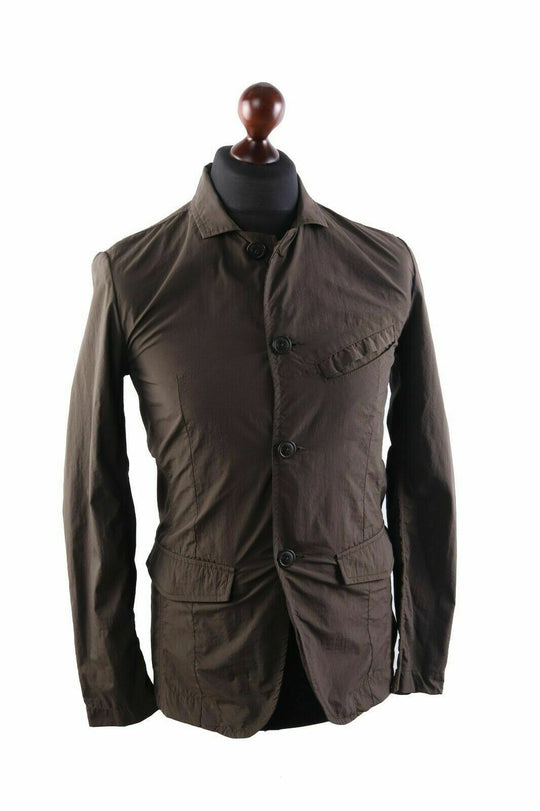 Men's MARSHALL ARTIST MODERN TAILORING Dark Olive Lightweight Jacket Size s