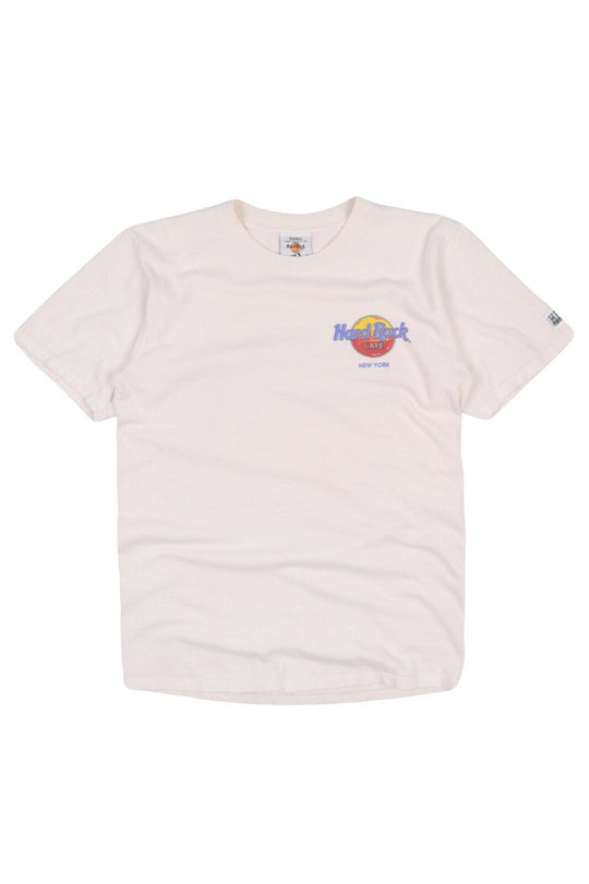 Men's Vintage HARD ROCK CAFE NY New York Grey Cotton Heave Tee T Shirt Size s