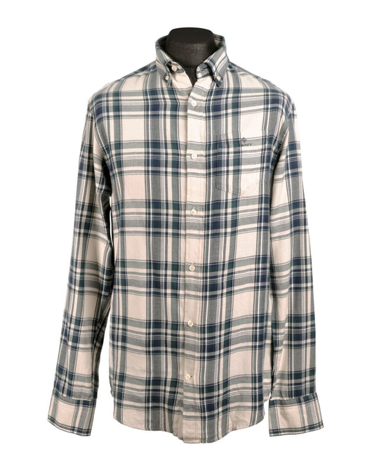 GANT Shirt Multicolor Check Men's Cotton Size M