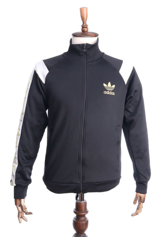 ADIDAS Black Sportswear Track Top Jacket Size L