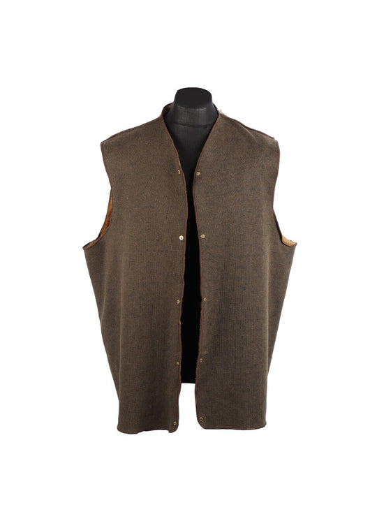 Men's BARBOUR Deep Pile Snap In Lining Vest Waistcoat Size ~ L P2P 46" In