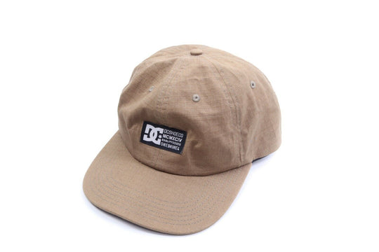 DC SHOES Olive 100% Cotton Ripstop Baseball Cap One Size