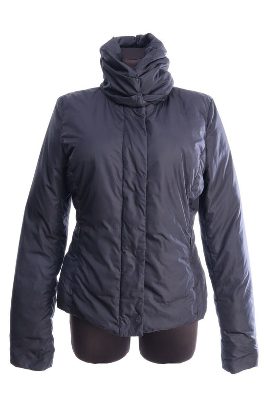 Vintage  MAX MARA WEEKEND Black Down Padded Jacket Size it 42 uk 10