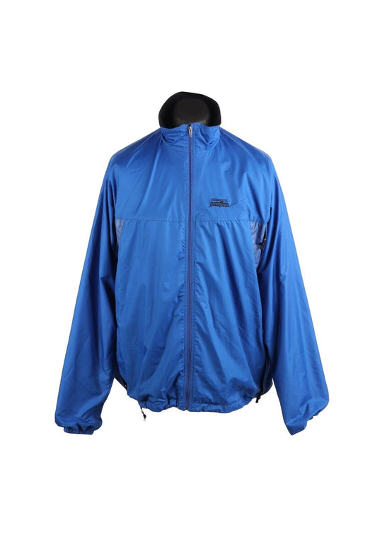 Vintage PATAGONIA Windbreaker Blue Men's Jacket Size L