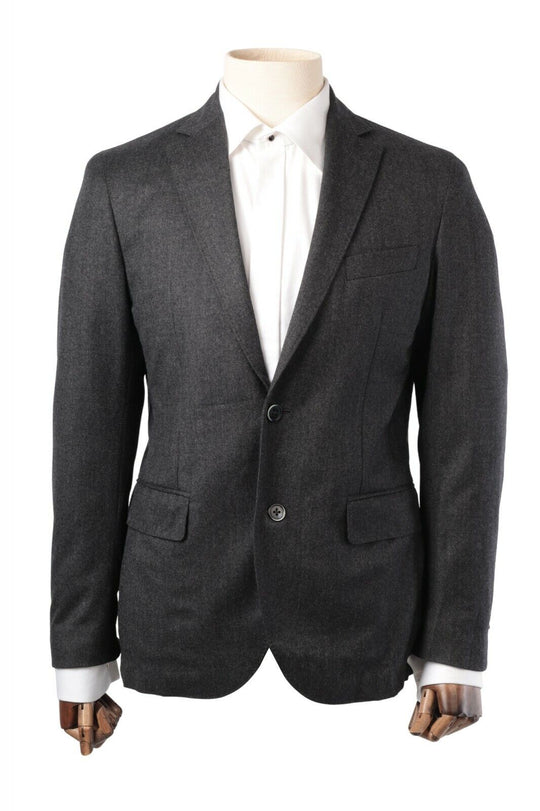 Men's L.B.M. 1911 Tailored Limited Edition Grey Wool Blazer Size IT 48 UK 38 R