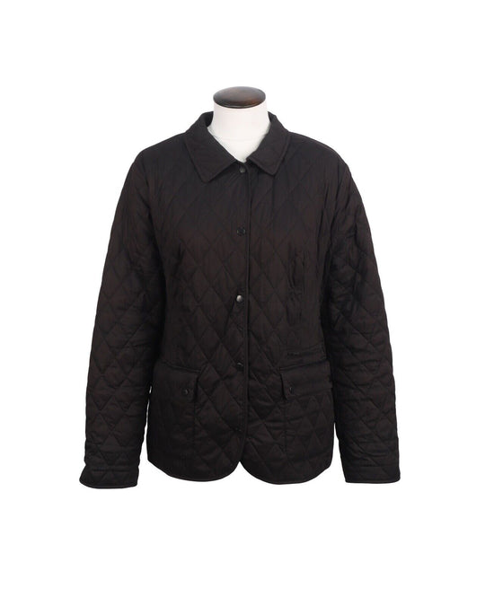 BARBOUR Synthia Matt Quilt Jacket Black  Women's Size UK 20 US 16
