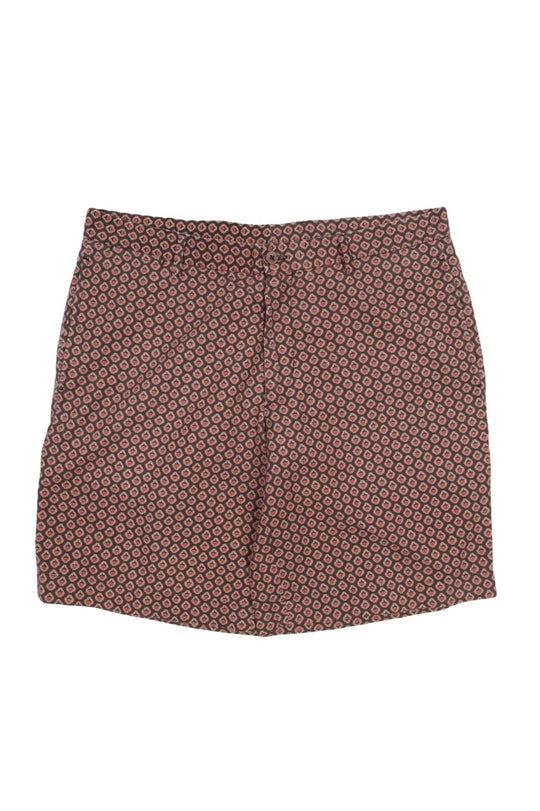 Men's SALVATORE PICCOLO Multicolour Pattern Chino Shorts Size 48 IT / 32