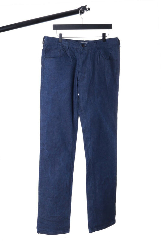 Men's ACNE Jeans Navy Cotton Denim M-WAIST A/W 06 Jeans Size 52