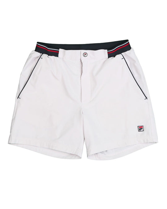 Men's Vintage FILA White Cotton Tennis Shorts Size 48 / S