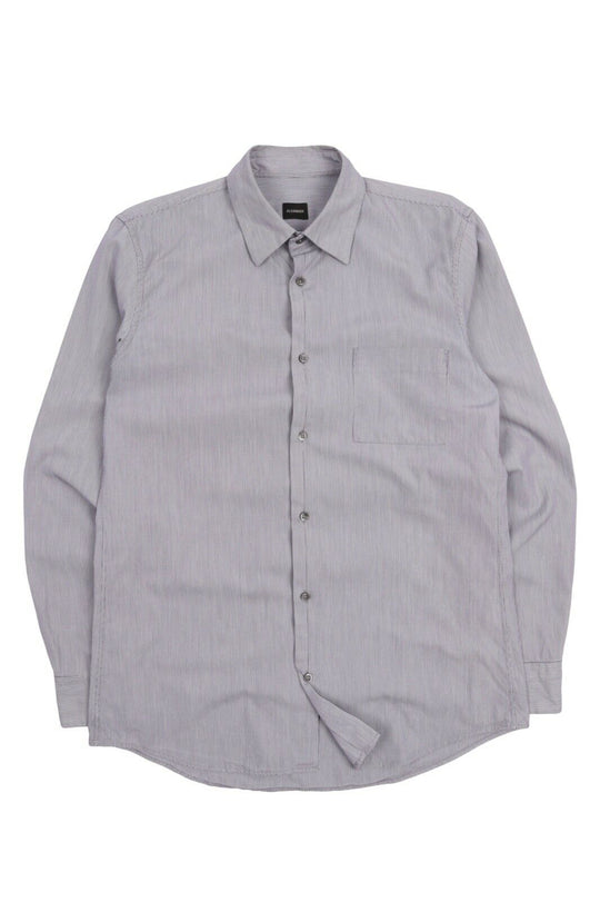 Men's JIL SANDER RAF SIMONS Tailor Made Striped Cotton Shirt Size M