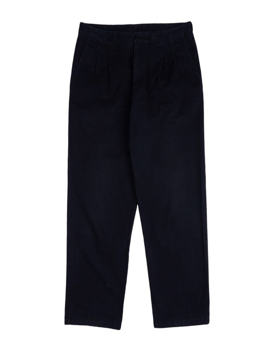 BURBERRY London Pants Navy Cotton Men's Sport Line Trousers Size 42