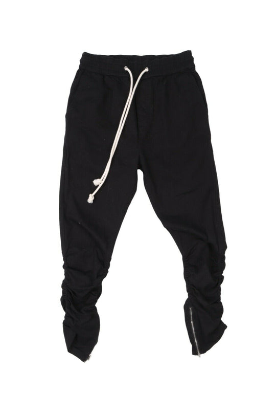 Men's DSRCV Black Cotton Avant Garde Pants Size M