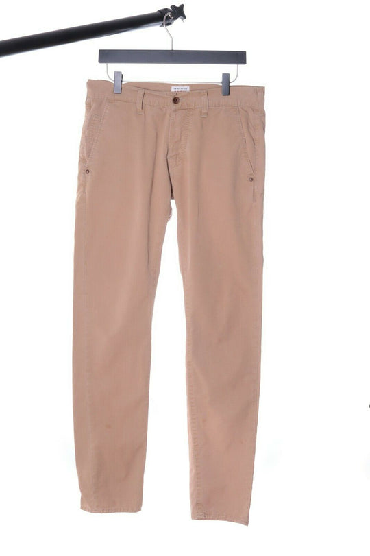 Men's EDWIN Beige 100% Cotton CHINO Pants Trousers Size W 30 L 34