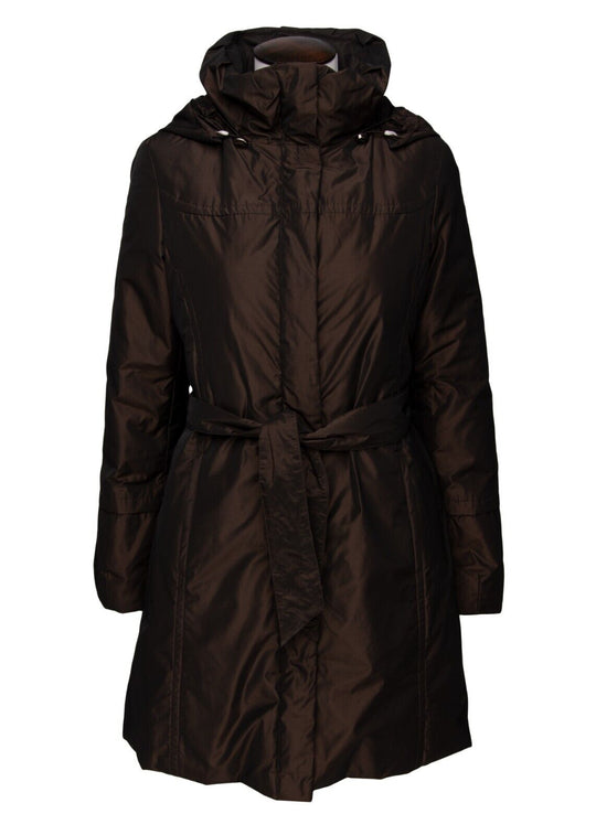 Weekend MAX MARA Coat Brown Womens Down Jacket Size ~ L
