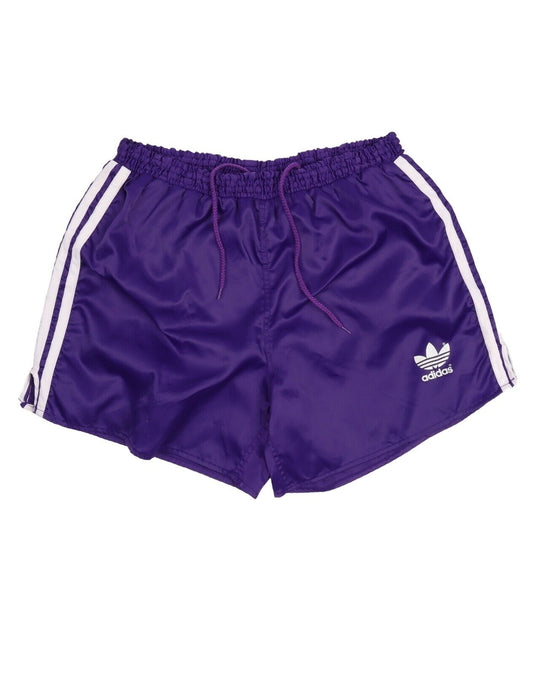 Men's ADIDAS Vintage 90's Purple Track Sport Shorts Size US M