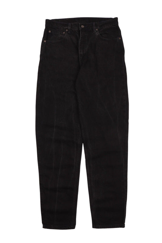 Men'S Vintage LEVI`S 550 Black Classic Denim Jeans Size W 34 L 34