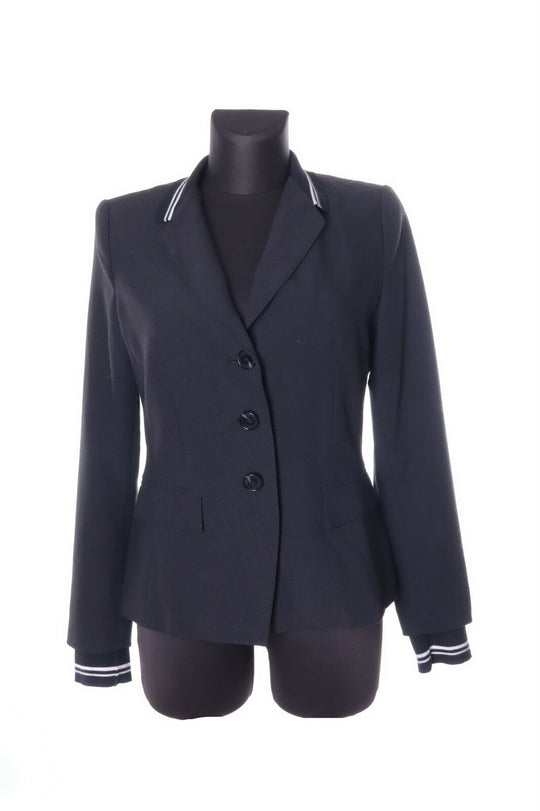 Women's NVSCO 2107 Black Fitted Blazer Jacket Size 42