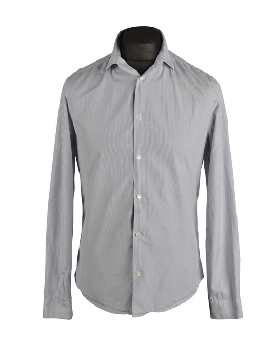 COS Shirt Blue Striped  Cotton Men's  Size 39