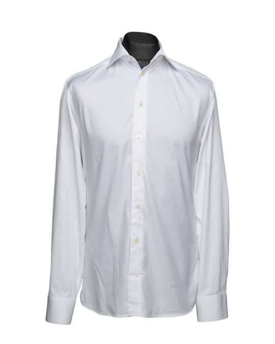 ETON Dress Shirt White Cotton Men's Button Up Slim Fit Size 40 / 15 3/4