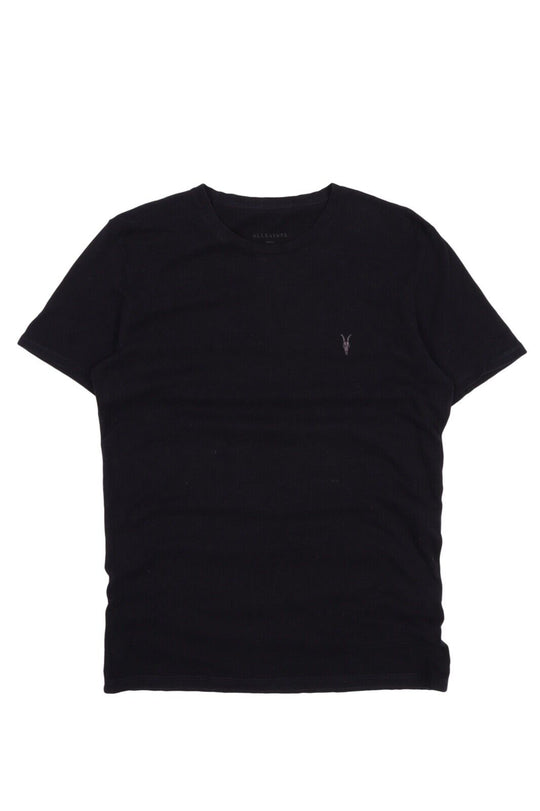 Men's ALLSAINTS Black Cotton Logo T-Shirt Tee Size s