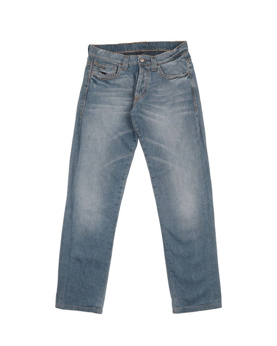 ICE ICEBERG x Disney Jeans Blue Cotton Mens Denim Goofy Pocket Size 32