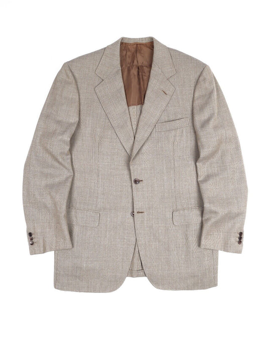 BRIONI NOMENTANO Blazer Grey Wool Jacket Men's Size 40 UK / 50 IT