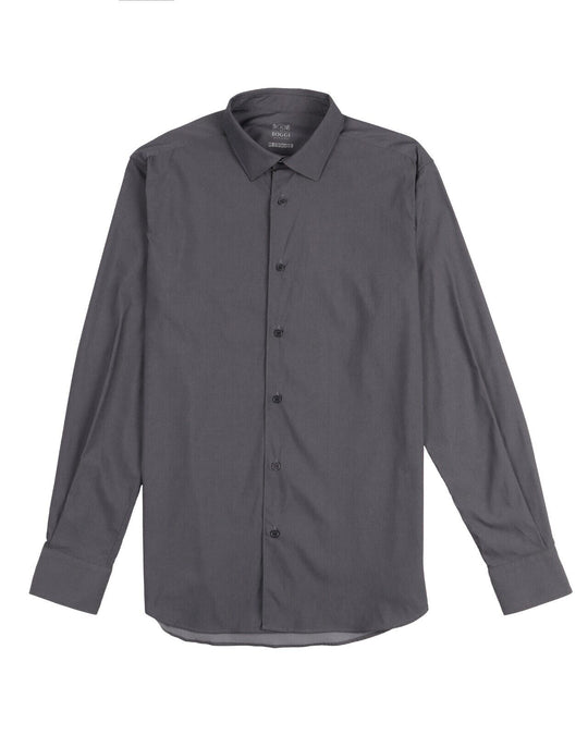 BOGGI Milano B Travel Shirt  Gray Polyamide Men's Size L