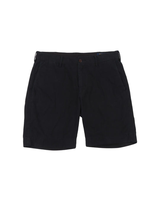 POLO RALPH LAUREN Chino Shorts Black Cotton Straight Fit Mens Size 33