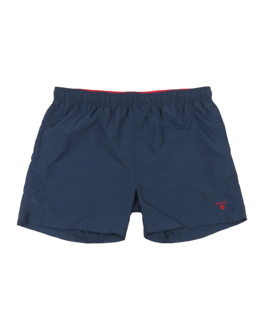 GANT Swim Shorts Navy Blue Nylon Mens Bermuda Size 2XL