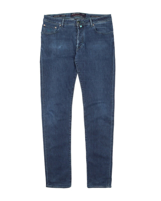JACOB COHEN 5 Pocket Jeans Blue Cotton Mens Trousers Size 34