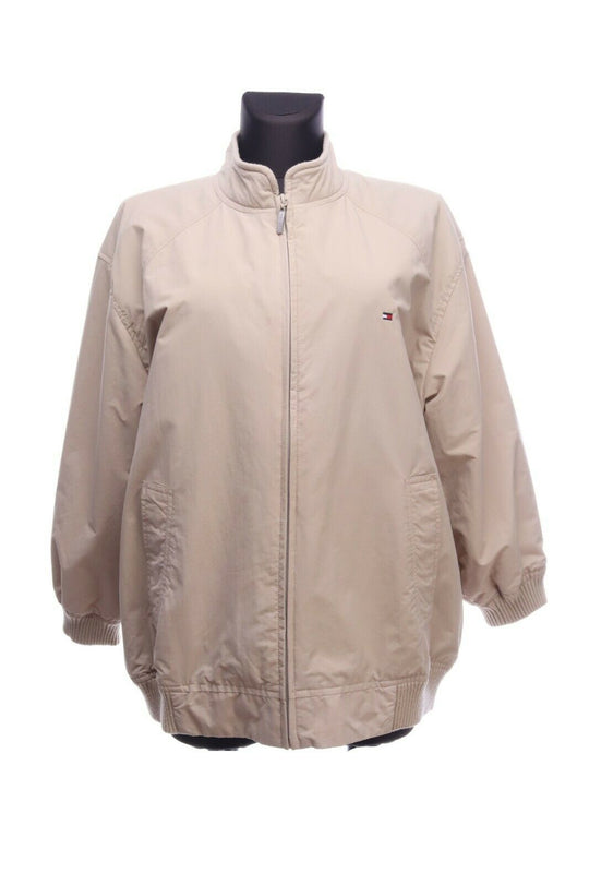 TOMMY HILFIGER Beige Harrington Bomber Jacket Size S