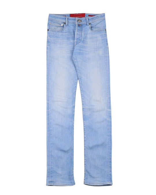 JACOB COHEN 5 Pocket Jeans Blue Denim Cotton Men's Trousers Size 29