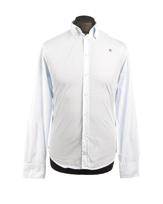 HACKETT London Shirt White Numbers Pattern Kids Boys Cotton Size 15-16 years