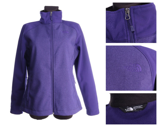 THE NORTH FACE Purple Full Zip Fleece Jacket Size L