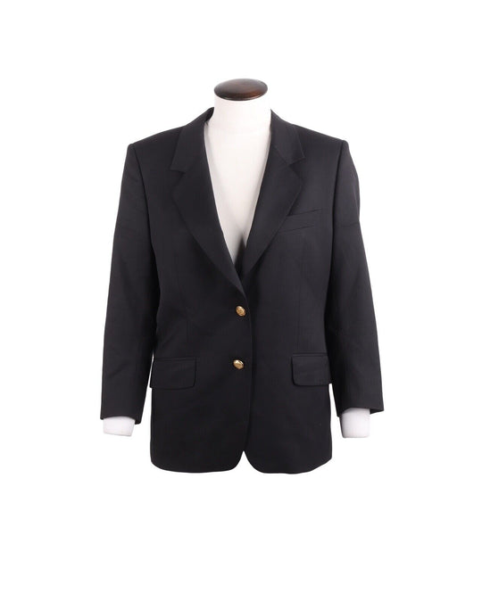 Vintage BURBERRY'S Club Blazer Navy Blue Women's Jacket Size 36 IT