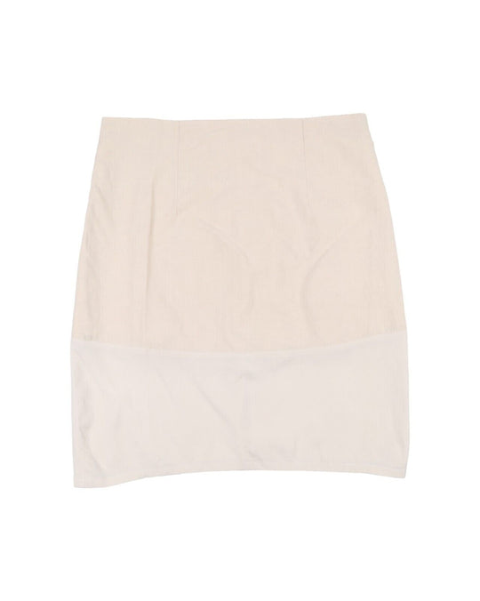BRUNELLO CUCINELLI Dress Skirt Linen Cotton Beige Women's Size ~ 40