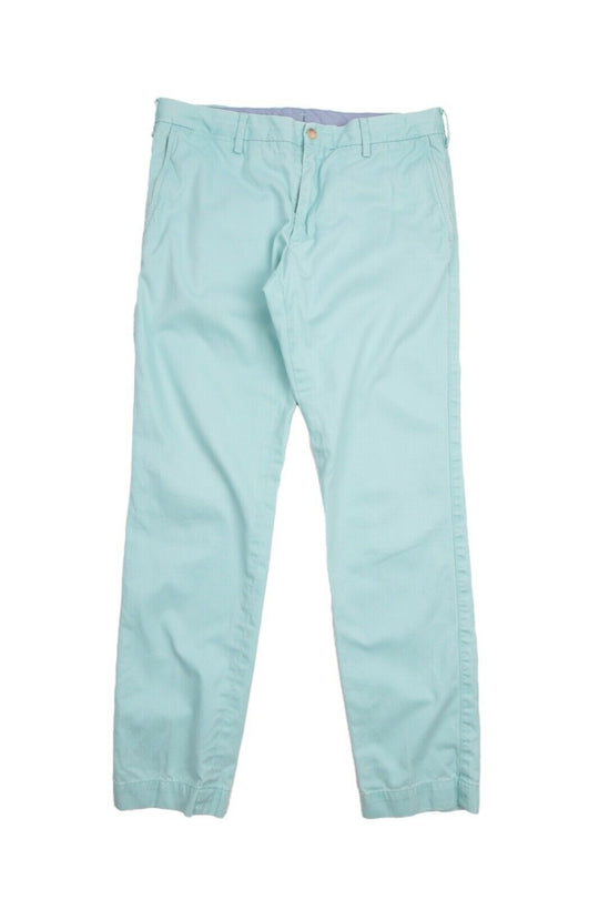 Men's POLO RALPH LAUREN Cotton Mint Chino Pants Size 32