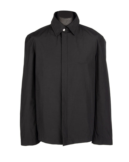 HUGO BOSS Jacket Black Cotton Men's Car Coat Size 52UK / 42R US
