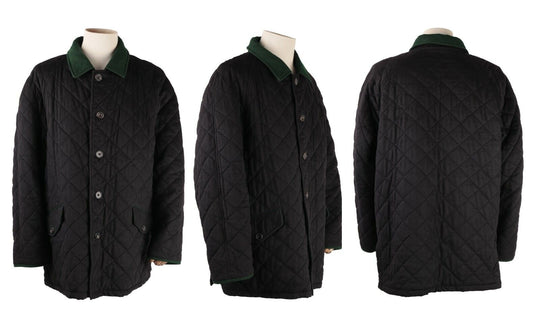 Men's KLEIDER Manufaktur HABSBURG Quilted 100% Cashmere Jacket Coat Size 46 / 56