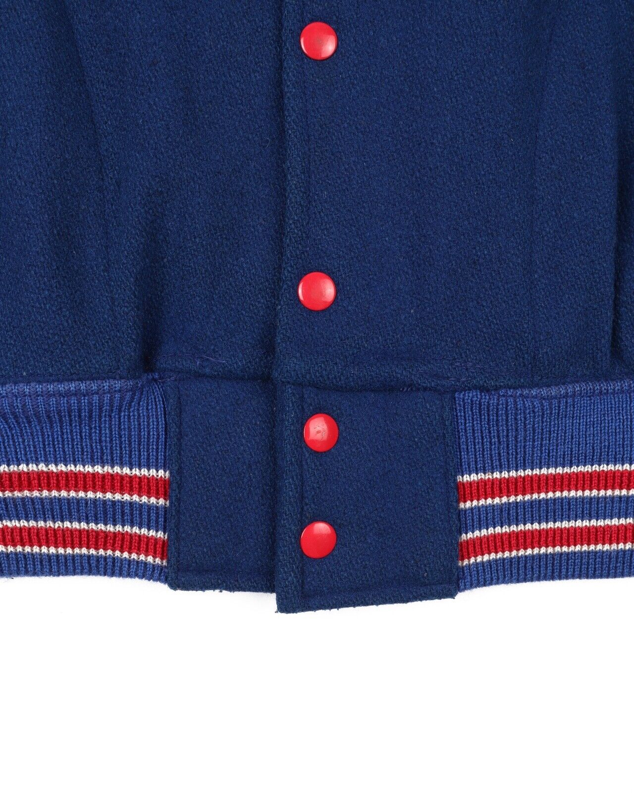 Vintage COSBY New York Rangers NHL Varsity Jacket Blue Snap Men's Size